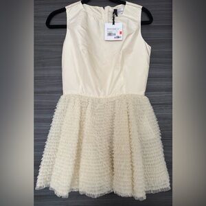Red Valentino  Cream Sleeveless top